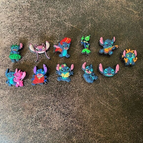 Stitch Character Shoe Charms #1 - Picture 1 of 5